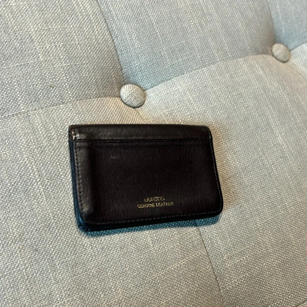 Buxton Brown Leather Wallet